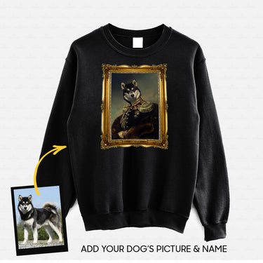 Personalized Dog Gift Idea - Royal Dog's Portrait 47 For Dog Lovers - Standard Crew Neck Sweatshirt